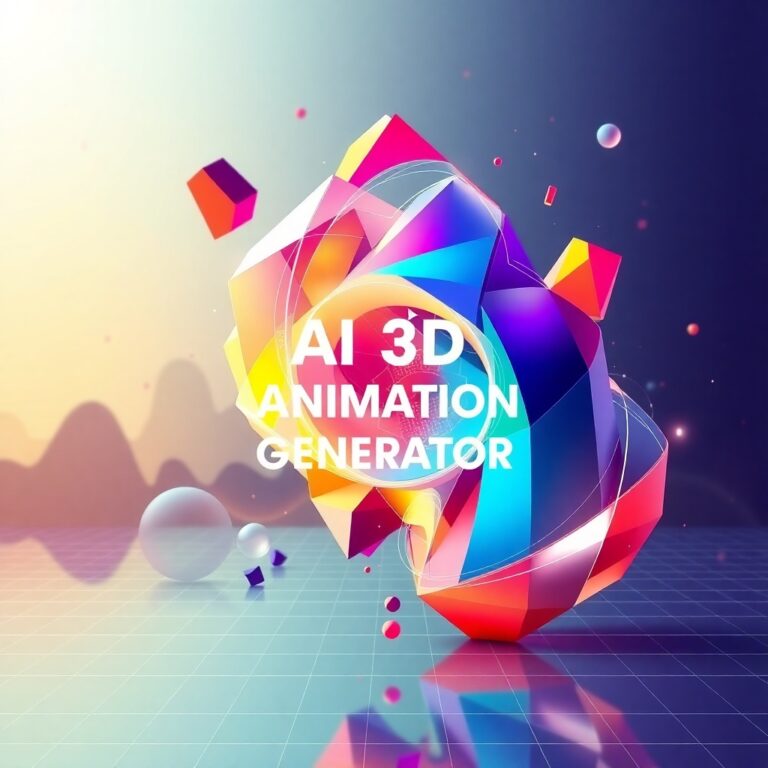 AI 3d Animation Generator