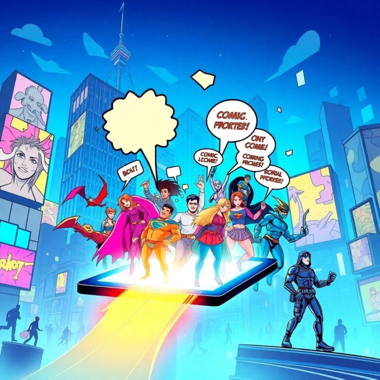 AI Comic Generator From Text Free