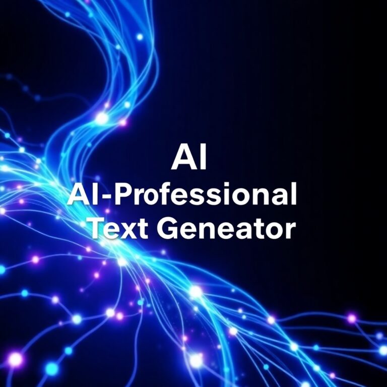 AI Professional Text Generator