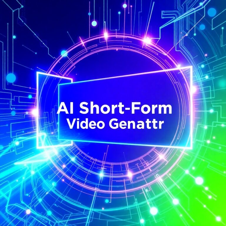 AI Short Form Video Generator