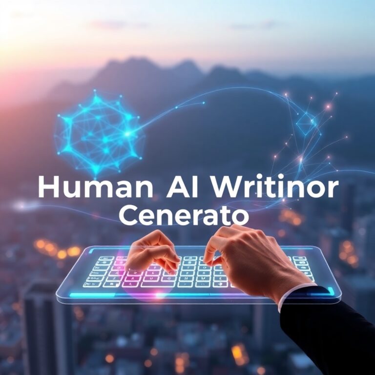 Human AI Writing Generator