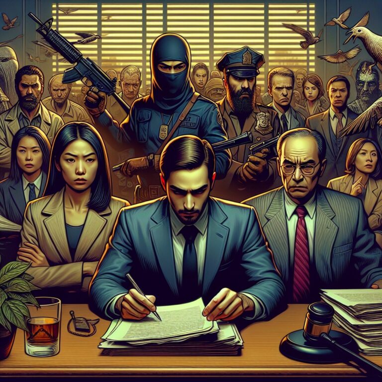 Legal Thriller Story Generator