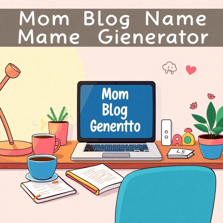 Mom Blog Name Generator