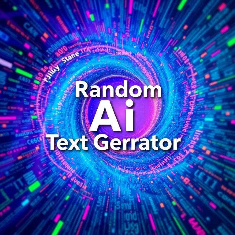 Random AI Text Generator
