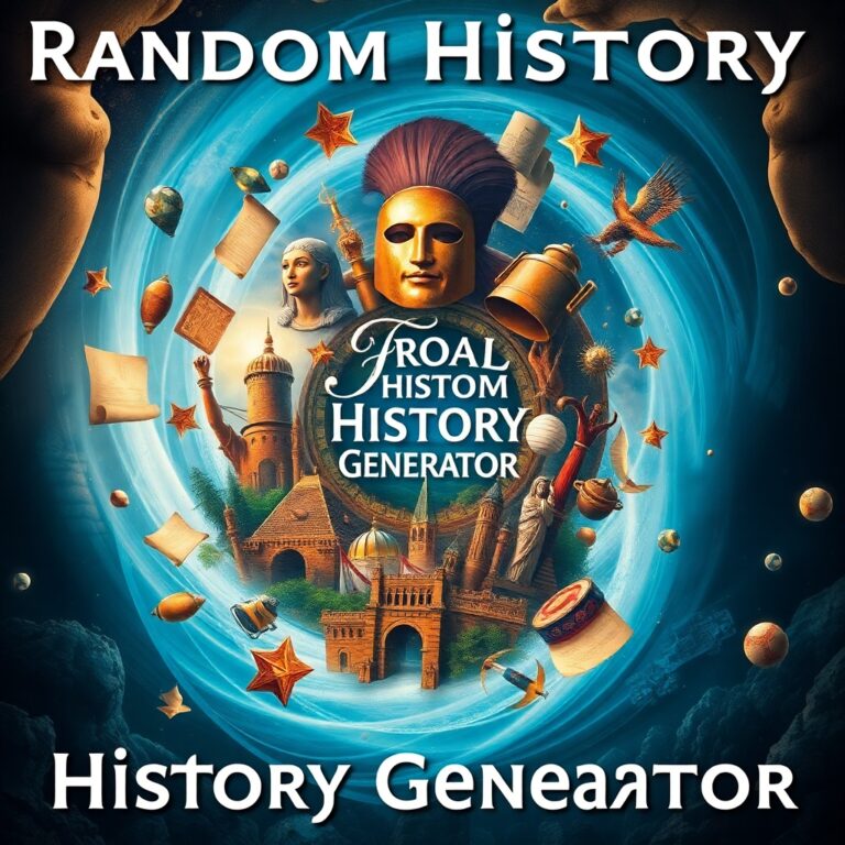 Random History Generator