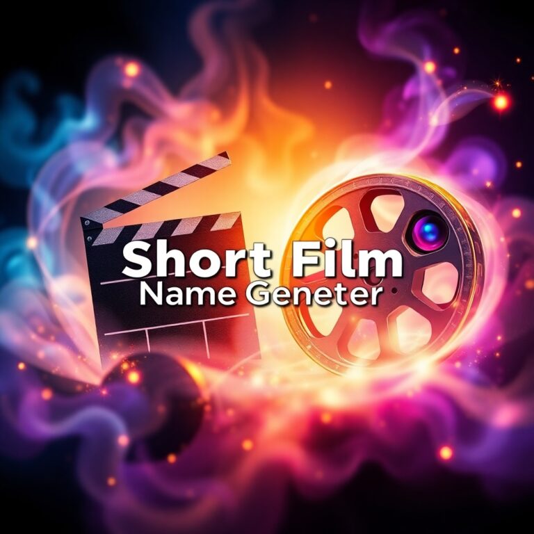 Short Film Name Generator
