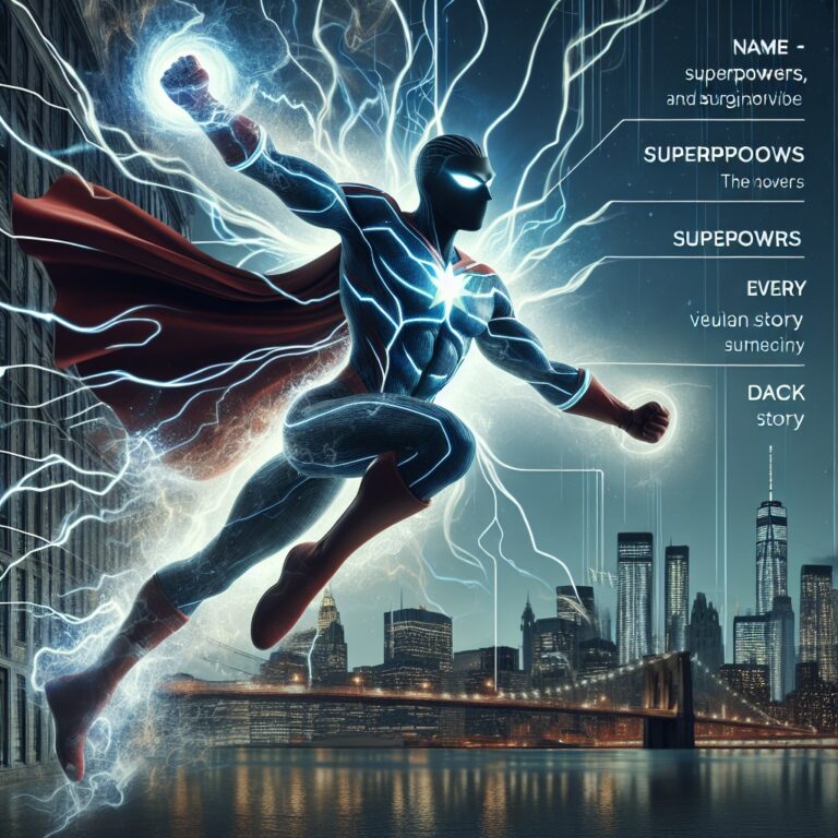 Superhero Story Generator