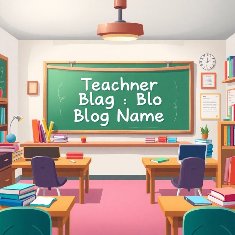 Teacher Blog Name Generator